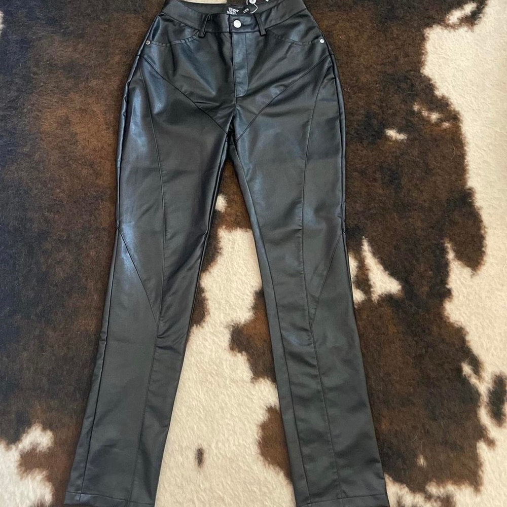 NWT Tigermist faux leather pants